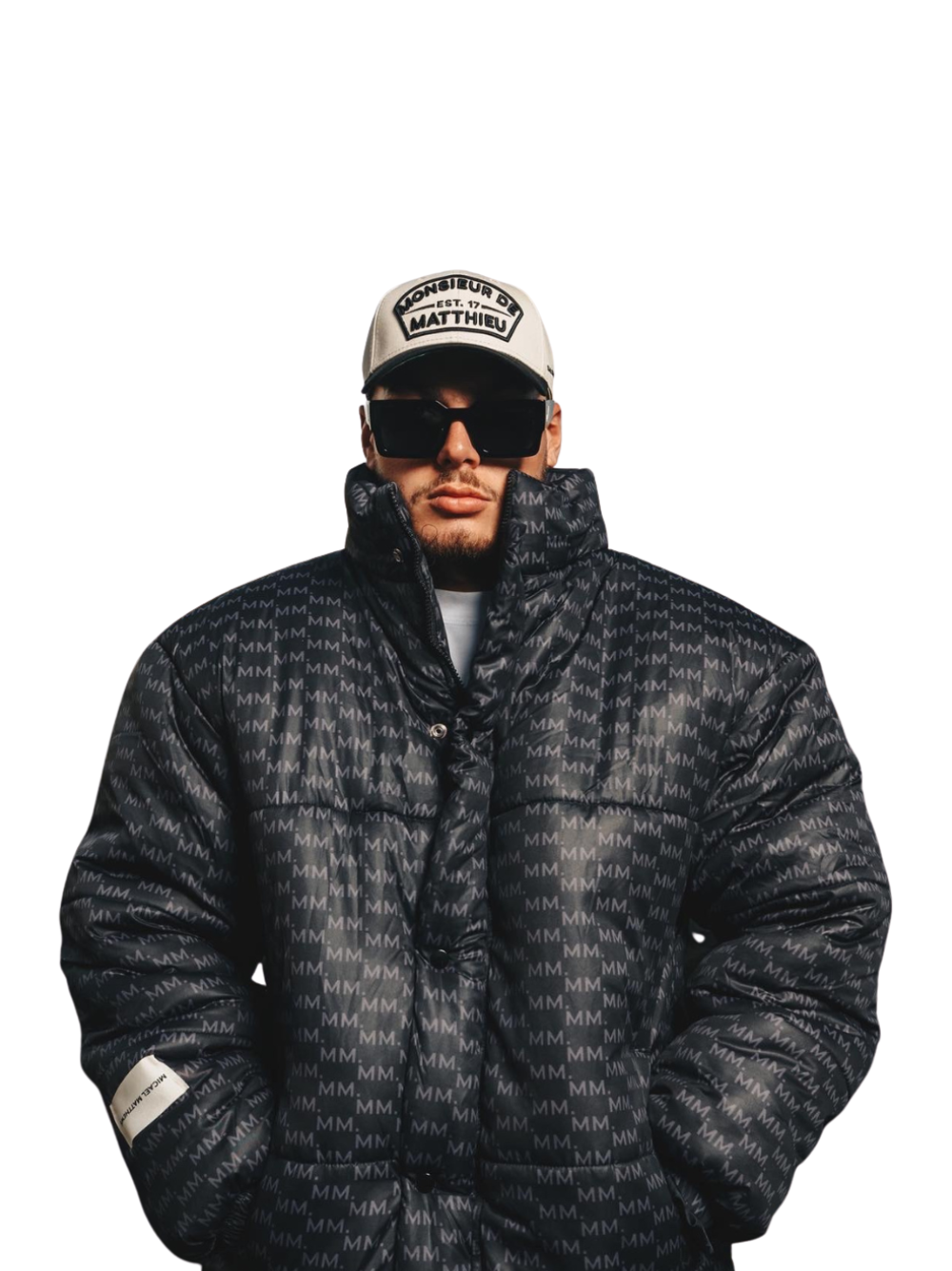 Micael Matthews Black Puffer Jacket