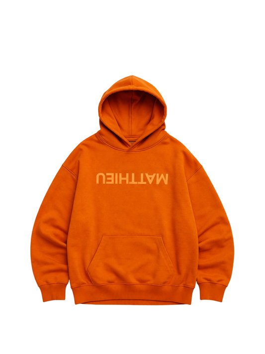 Micael Matthews Orange Hoodie