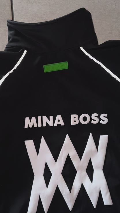 Mina Boss CEO Black Tracksuit