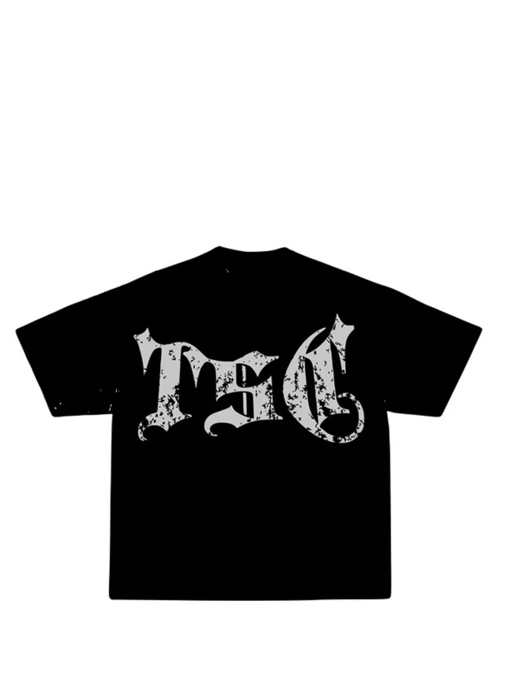 saint club black oversized tshirt at unseen grail. men and women. south africa top local brands all at unseen grail. studio image behind