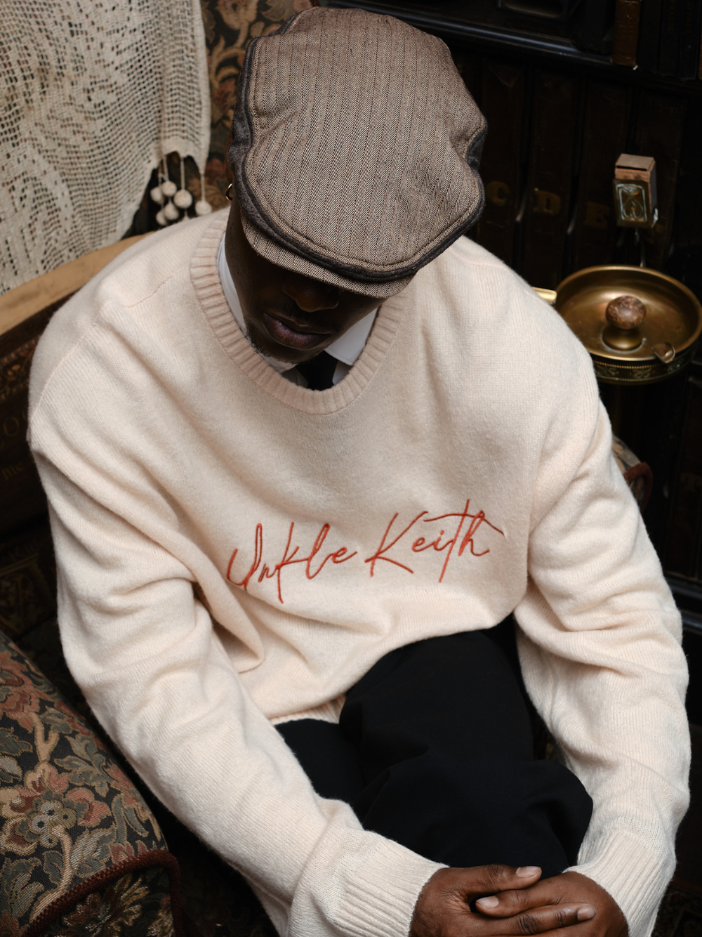 unkle keith oversized sweater at unseen grail. local brands south africa. streetwear. men and women.