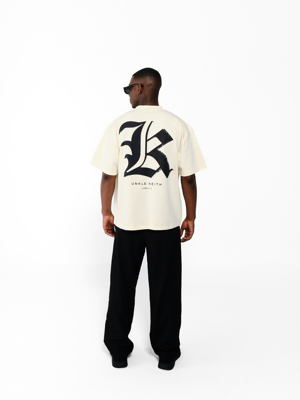 unkle keith oversized t shirt at unseen grail. local brands south africa. streetwear. men and women.